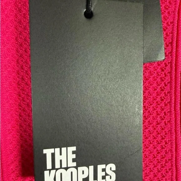 The Kooples Vibrant Pink Sleeveless Mini Dress - Picture 6 of 7
